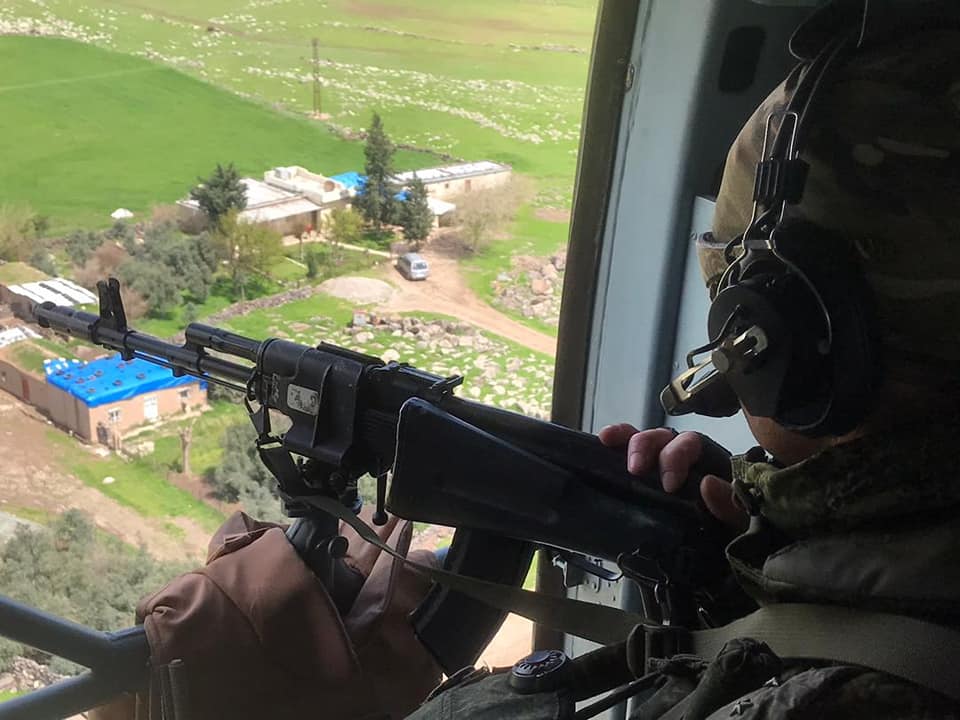 Hêzên Rûsî û Tirkî gereke çavdêriyê li rojhilatê Qamişlo dikin